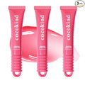 Cocokind Ceramide Lip Blur Balm, Be Brave - Hot Pink Hydrating Lip Balm with Ceramides & Peptides, Made for Sensitive Skin & Lips, Unflavored & Fragrance-Free - 3 pack