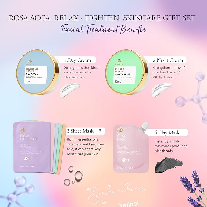 Mother's Day Gifts for Mom, 23 Pcs Hydrating Face Skin Care Set, Bath and Body Gifts Basket Set for Women, Anniversary, Self Care Gift Set, Present, Birthday Gift, Christmas, Anniversary, Teen, Wife