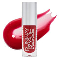 Runway Rogue Loaded Lip Oil, Hydrating and Plumping Glass-Shine Lip Oil with Tri-Peptide Formula, Raspberry Red Shine, ‘Velvet Rope’