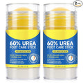 60% Urea Cream Stick plus 2% Salicylic Acid, Maximum Strength Urea Foot Cream Callus Remover for Dry Cracked Heels, Hands, Knees,Exfoliating Moisturizer, Dead Skin Remover Foot Balm 1.4oz (2pcs)
