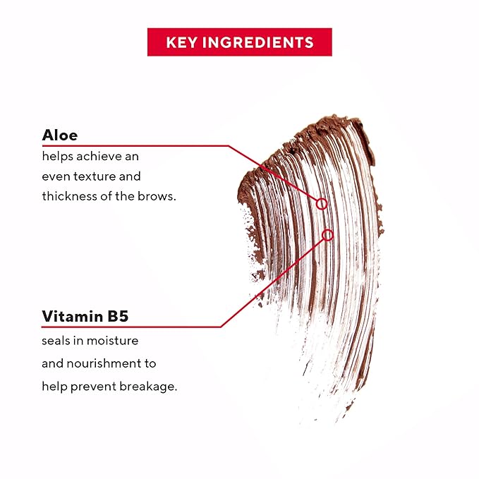 Mirabella Brow Shaper – Smudge Proof Tinted Eyebrow Gel & Universal Shade Brow Filler, Long-Lasting 2 in 1 Tinted Eye brow Gel, Volumizing Eyebrow Tint for Women - Universal Brown