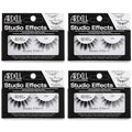 Ardell Studio Effects False Eyelashes, 230 - Reusable, Dramatic Volume Lashes for Glamorous Eye Makeup, 4-Pack