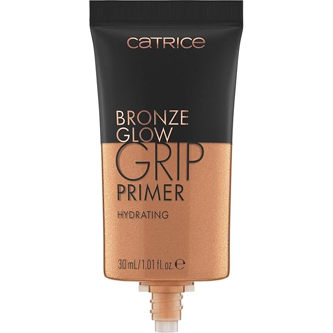 Catrice Bronze Glow Grip Primer | Hydrating Formula for Longlasting Makeup & Radiant Bronzed Base | Hyaluronic Acid & Coconut Water | Vegan & Cruelty Free