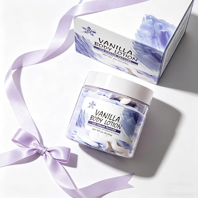 Lightweight Daily Body Moisturizer 180g – Soft Texture, Pleasant Scent for Normal Skin Vanilla One Size