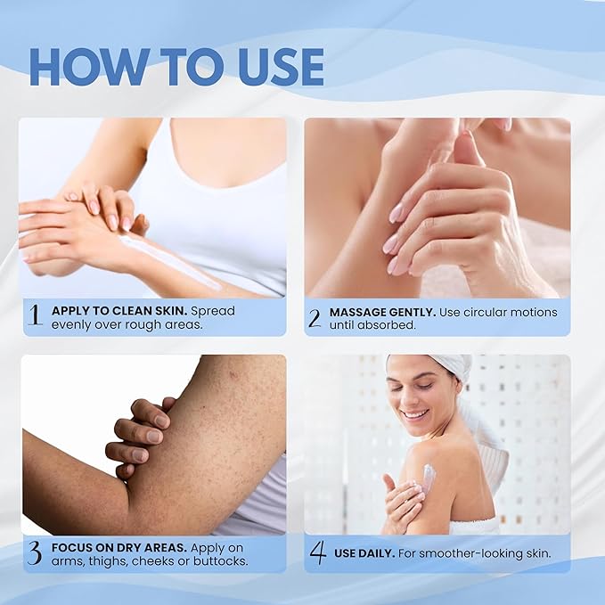Keratosis Pilaris Exfoliating Face & Body Cleanser Wash with Natural Charcoal Beads Plus Essential Oils, Exfoliate Back & Butt skin bumps, Get Rid of Rough Skin & Red Bumps 6 oz