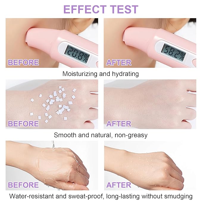 3 in 1 Color Correcting Serum, SPF Primer for Face Before Makeup, Sunscreen One Step Makeup Primer,SPF 50 PA+++ Isolation Cream,Color Correcting Facial Serum Oil Control & Moisturizing (1PCS)