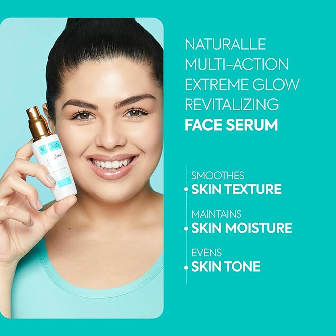 Makari Naturalle Multi-Action Extreme Brightening Serum (1.7 oz) | Brightening-Inspired Serum for Uneven Areas | Moisturizing Formula for Dry & Irritated Skin with Argan Oil & SPF15