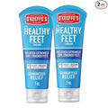 O'Keeffe's for Healthy Feet Foot Cream - 7 oz Tube (2 Pack) - Guaranteed Relief for Extremely Cracked, Dry Feet, Repairing Skincare, Instantly Boosts and Retains Moisture Levels