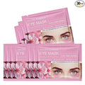 Under Eye Mask Patches, 30 Pairs Collagen Hydrating Moisturizing Smoothing Gel Pads for Puffy Eyes Bags,Dark Circles,Puffiness,Fine Lines,Wrinkles,Anti-Aging Sakura