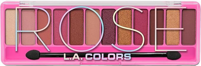L.A. COLORS Color Vibe Eyeshadow, CES788 Rose CES788TAG
