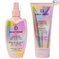 DAILY DOSE Award-Winning Moisture Duo – Leave-In Conditioner Detangler Spray + Deep Conditioning Hair Mask – Hydrates, Restores, and Smooths Dry, Damaged, Color-Treated Hair for All Hair Types