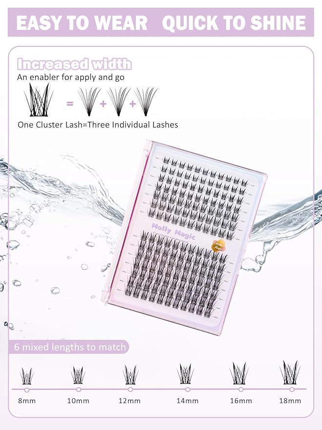 Molly Magic Aphrodite Lash Clusters