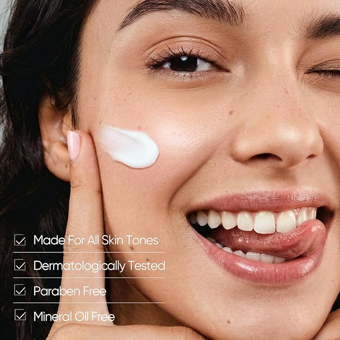 Face Moisturizer with 5X Ceramides, Hydrating Moisture Barrier Repair Cream for Sensitive/Oil Skin Types, Hyaluronic Acid & Centella (Ceramides, 2.82 OZ (Pack of 1))