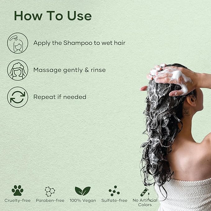 Botanic Hearth Tea Tree Shampoo, Vitamin C, Peppermint, Lavender and Rosemary Oil, Fights Dandruff and Dry Scalp, 16 fl oz