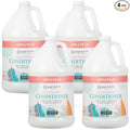 Ginger Lily Farms Botanicals Moisturizing Conditioner for Dry Hair, 100% Vegan & Cruelty-Free, Apple Pear Scent, 1 Gallon (Pack of 4)