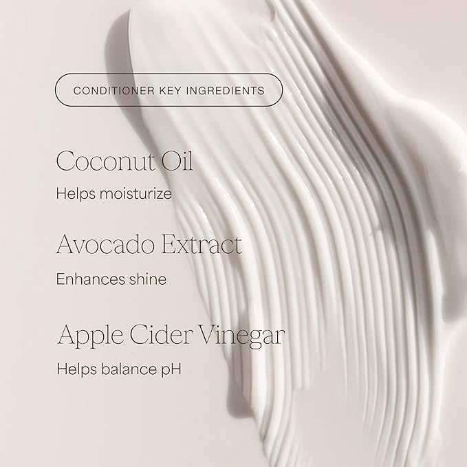 Raw Sugar Shampoo and Conditioner Set, The Mighty Curl Hair Care Duo, 16 Fl Oz (2 Products) Boosts Curls, A Revitalizing Haircare Bundle, Without SLS/SLES & Parabens, Color-Friendly, Vegan