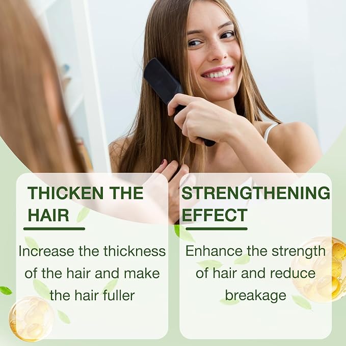 Lucift Shampoo De Batana, Rosemary Oil Shampoo De Batana Para La Caida Del Cabello, Nourishing & Regenerating Hair-Soft and Fluffy for Men & Women (1pcs)