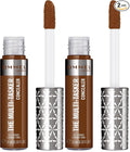 Rimmel London, Multi-Tasker Concealer, 120 Tiramisu, Crease-Proof, Transfer-Proof, Waterproof, Up To 24-Hour Wear, Vegan Formula, 0.33oz (Pack of 2)
