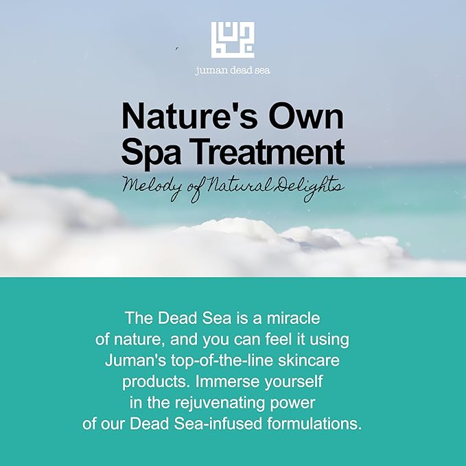 Juman Dead Sea Minerals Nourishing Body Scrub Set | Infused with Essential Oil & Nutrients | Dead Sea Salt Scrub Kit | SlS & Paraben Free | Vegan | Pack of 3