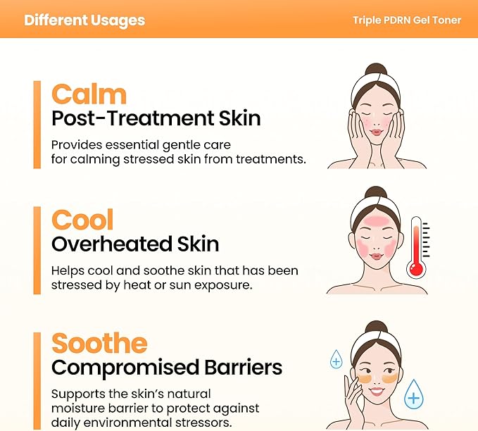 AXIS-Y Triple PDRN Gel Toner for Face – Hydrating Korean Toner with Vegan PDRN, Astaxanthin, Collagen & Peptides – Soothing, Moisture Barrier Repair & Firming Skincare (9.13 fl. oz.)