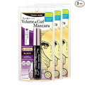 HEROINE MAKE by KISSME Volumizing Mascara Waterproof & Curvy Brush for Eye Makeup | Waterproof Mascara Volume & Length by Defining Fiber for Long-lasting Natural Eyelash Look, from Japan, Black, 3 EA