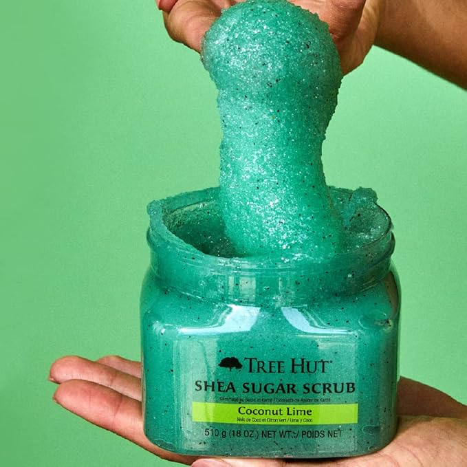 Tree Hut Shea Sugar Body Scrub - Coconut Lime: 18 OZ