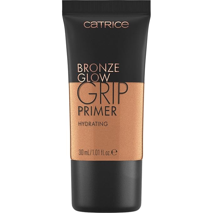 Catrice Bronze Glow Grip Primer | Hydrating Formula for Longlasting Makeup & Radiant Bronzed Base | Hyaluronic Acid & Coconut Water | Vegan & Cruelty Free