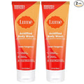 Lume Acidified Body Wash - 24 Hour Odor Control - Removes Odor Better than Soap - Moisturizing Formula - Formulated Without SLS or Parabens - OB/GYN Developed - 8.5 ounce (Pack of 2) (Clean Tangerine)