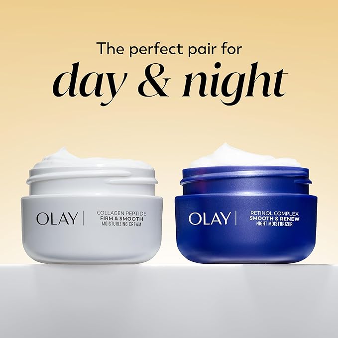 Olay Regenerist Radiance Collagen Peptide Face Moisturizer, Firming and Smoothing Anti Aging Face Cream, Fragrance Free Daily Facial Moisturizer for Hydration, Elasticity, and Wrinkle Appearance, 2 Oz
