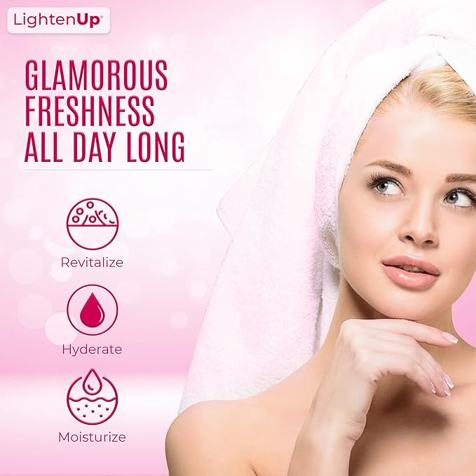 OMIC Lighten-Up LightenUp Exfoliating Body Wash - 33.8 Fl oz / 1000 ml (Girl)