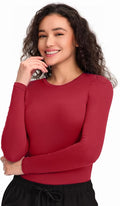 COZYFIT Scrub Undershirts Long Sleeve Women - Underscrub Comfort Tee