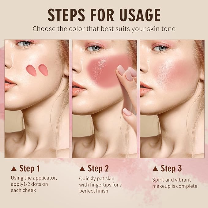 LaMu'S COSMETICS Soft Pinch Weightless Liquid Blush, Long-Lasting Beauty Natural Waterproof Face Liquid Blush For All-Day Wear (Worth-Rose, 0.25fl.oz/7.5ml)