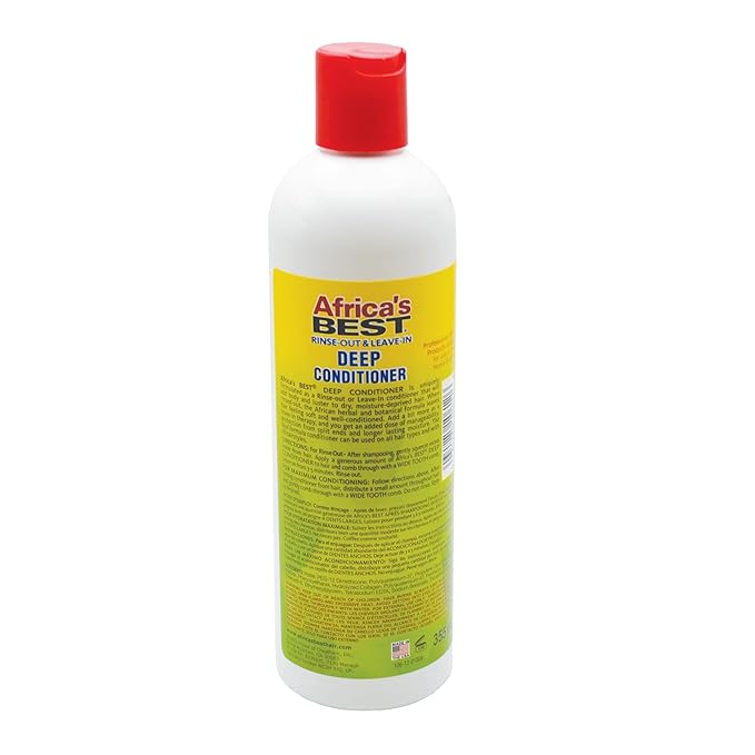 Africa's Best Rinse Out and Leave in Deep Conditioner, 12 Ounce (CH110612)