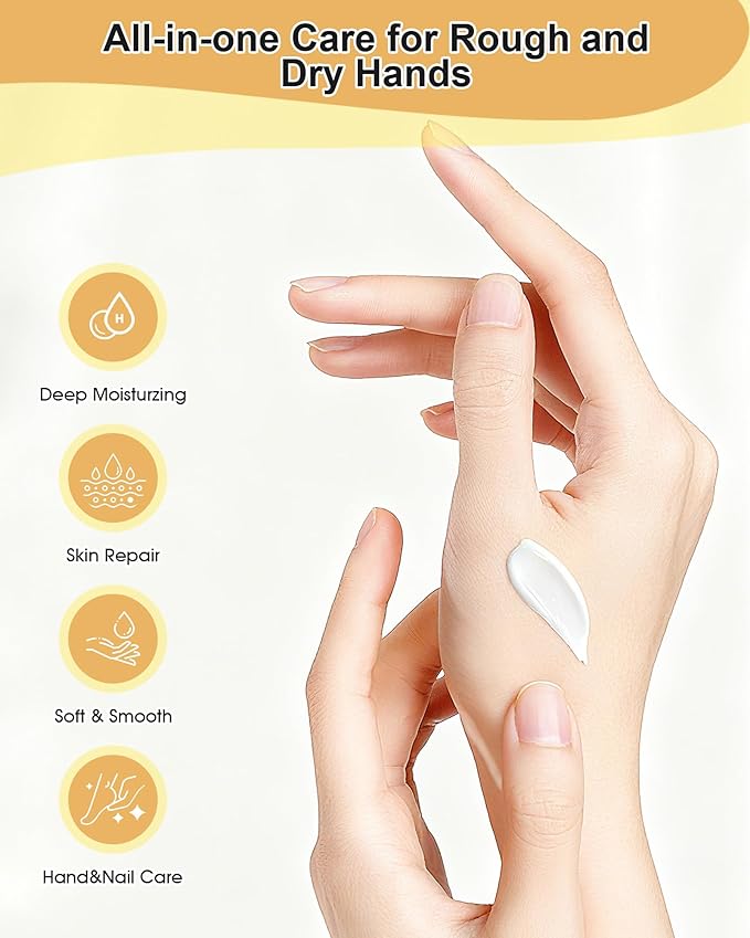 OFUN 40 Pack Hand Cream Gift Set for Women Mini Lotion Travel Size for Dry Cracked Hand Plant Fragrance Hand Care Moisturizing Cream for Christmas Mother's Day Valentine's Day (40 Pack)