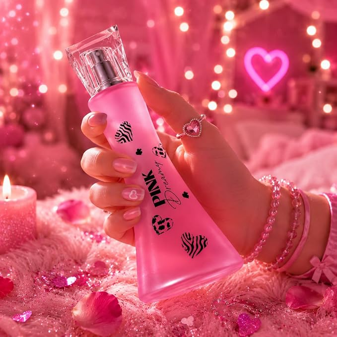 Paris Glam Eau de Parfum for Women, 100ml / 3.4 fl oz Long-Lasting Perfume Spray, Fruity Floral Fragrance with Apple, Peach, Jasmine, Tuberose & Sandalwood, Cruelty Free & Vegan