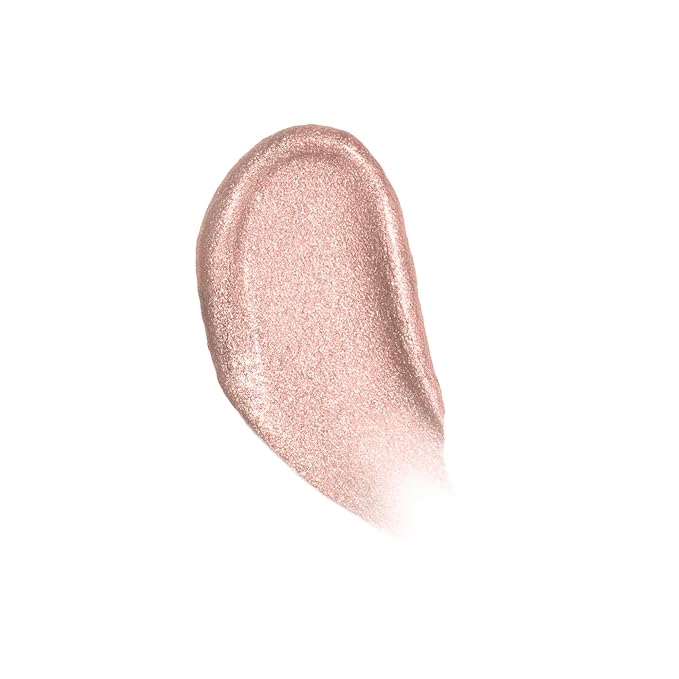 Winky Lux Rose Petal Liquid Eyeshadow, Longwear, Buildable, High-Pigment, Blendable, Crease-Proof, with Hydrating Vitamin E & Mango Seed Butter, Clean Beauty, Cruelty-Free, Vegan, Sunflower Shimmer