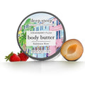 Deep Steep Body Butter, 6 oz – Rich Moisturizer with Ceramides, Coconut Oil, Argan Oil & Aloe Vera – Vegan, Clean Beauty, Smooth & Hydrated Skin (6 Ounces, Strawberry Plum)
