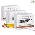 J·R·LIGGETT'S Shampoo Bar - Coconut & Argan Oil, All Natural Solid Shampoo for Hair with Olive Oil & Castor Oil, Sulfate Free, GMO Free, Restores Shine, Reduces Frizz, Manageable Hair, 3.5 oz - 3 Pack