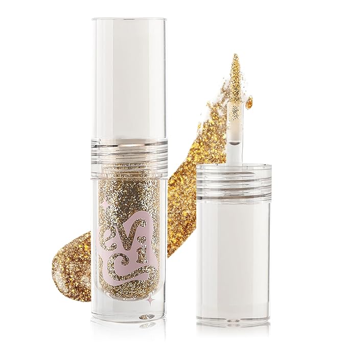 Liquid Eyeshadow, Long-Lasting Matte/Pearlescent eyeshadow, Cut Crease Eyeshadow Gel, High-Pigmented for Bold Eye Makeup, for day-to-night transitions (Twinkle, Pearl)