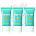 3PCS Sunscreen for Face,Moisturizing Body Face Sunscreen SPF 60+++,Portable Travel Sun Screen,Non-greasy Sun Screen Lotion,Hydrating Sun Block for All Skin Types N
