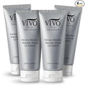 Vivo Per Lei Facial Peeling Gel - Helps Address Dead Skin Buildup - Gentle Exfoliating Gel for Rough, Dry, Sensitive or Mature Skin - Face and Body Scrub - Non Abrasive - 4.05 Fl. Oz. - Pack of 4