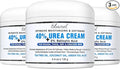 Ebanel Urea Cream 40% plus Salicylic Acid 2%, Foot Cream for Dry Cracked Heels Feet Knees Elbows Hands, Foot Dead Skin Cuticle Callus Remover Toenail Softener, Keratolytic Skin Barrier Repair, 3-Pack