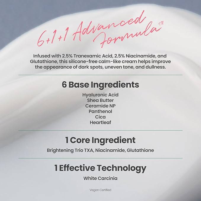 AXIS-Y TXA 2.5% Intensive Brightening Cream – Tranexamic Acid Moisturizer with Niacinamide & Glutathione for Dark Spots & Uneven Skin Tone (1.69 fl. oz.)