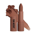 Jason Wu Beauty Hot Fluff Modern Matte Lipstick - 3-in-1 Lipstick, Blush, Shadow, 3.8g 0.134oz (Pecan Pie, 3.8g)