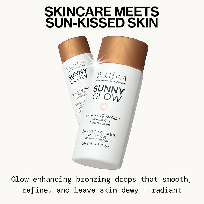 Pacifica, Drops Sunny Glow Bronzing (Pack of 2)