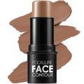 FOCALLURE Cream Contour Stick, Matte Bronzer Stick, Professional Face Shaping & Contouring Stick Makeup, Easy to Apply with Buildable Coverage, Long Lasting & Sweatproof, CLAY