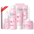 LAIKOU Skin Care Set, Skin Care Routine Kit for Women, Teen Face Care Kit Girls, Skincare Gift Set with Cleanser, Toner, Serum, Eye Cream, Face Cream 5pcs Mother's Day Christmas Birthday Daughter Wife