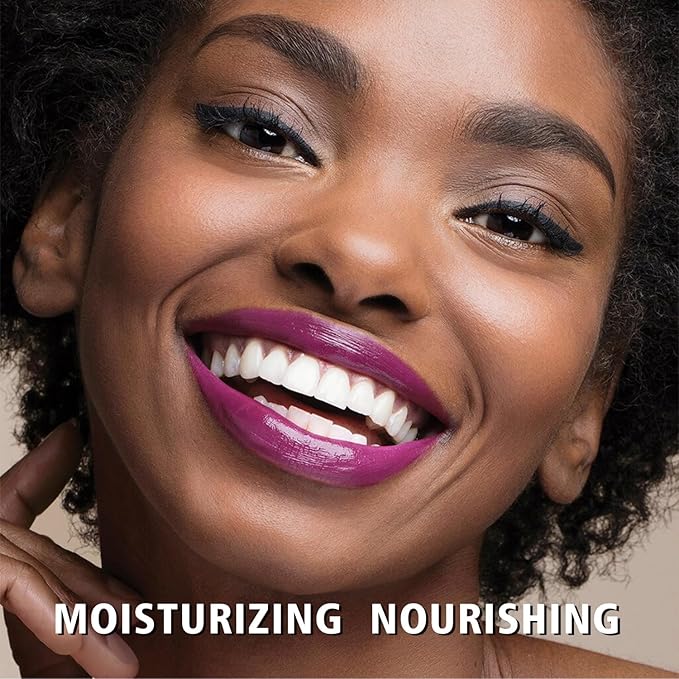 MAKI YIKA Moisture Purple Lipstick for Women Hydrate Tinted Lip Balm for Mother's Day Dry Cracked Lips Sheer Lipstick Lip Tinted Glossy Finish,MA070 Sweet Lilac