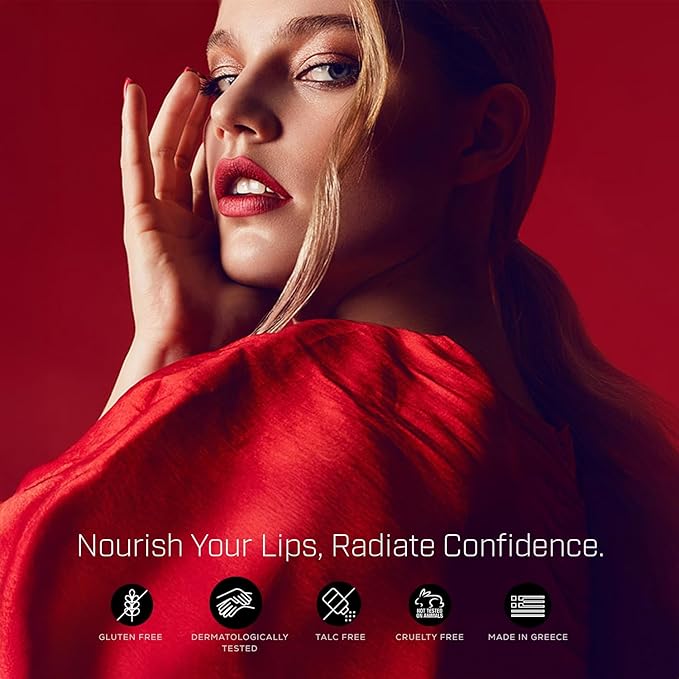 Radiant Professional Matte Lipstick for Women – Long Lasting Lipstick with Vitamin E, Hyaluronic Acid & UV Protection (UVA/UVB) – Advanced Care & Ultra Moisturizing Lip Stick – 217 Fuchsia