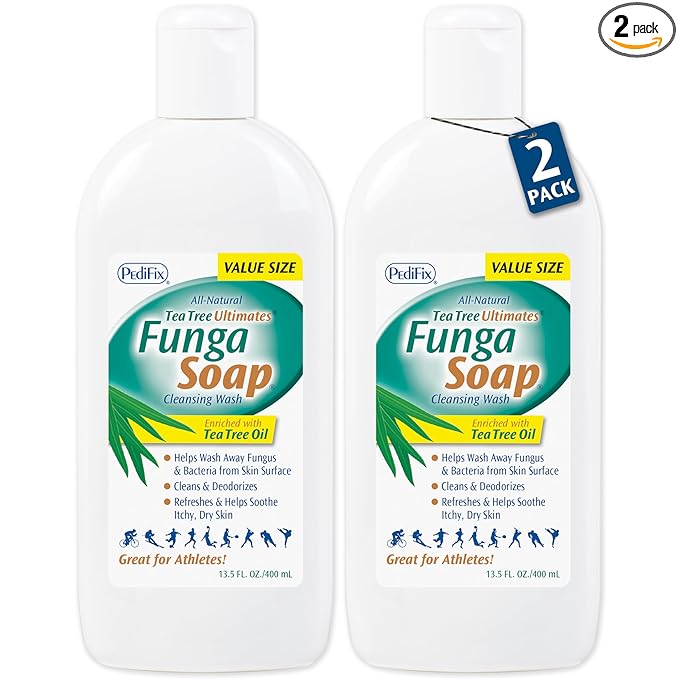 Pedifix FungaSoap Cleansing Wash - 13.5 fl. oz (Packaging May Vary) (Pack of 2)